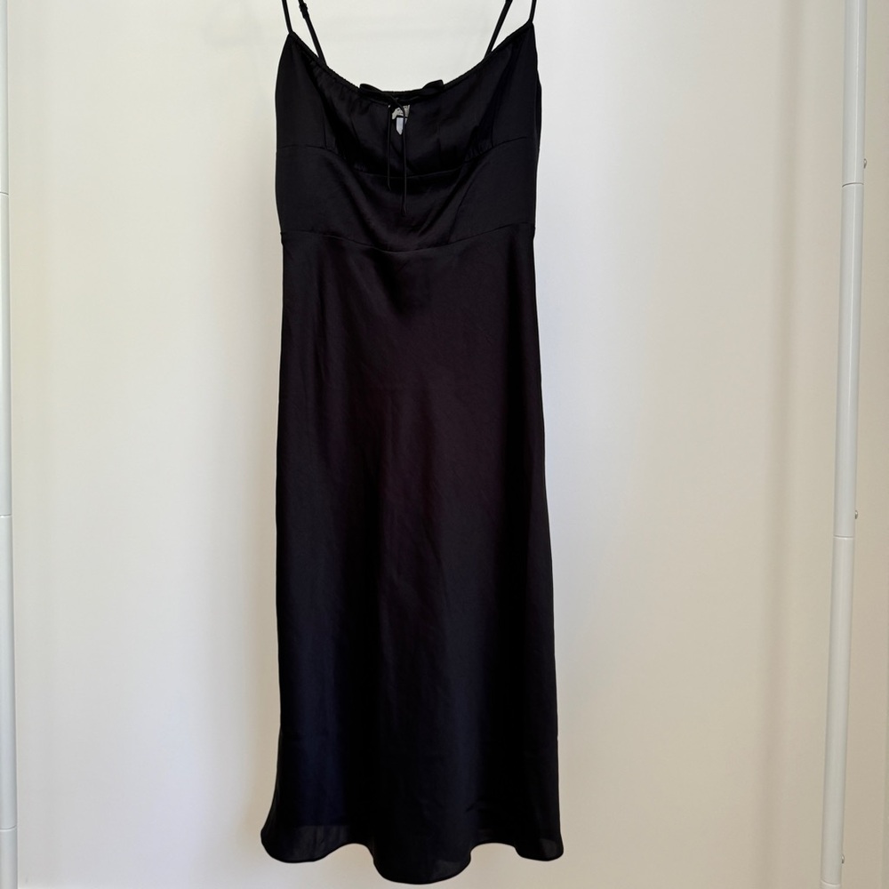 ARITZIA silk Midi Dress